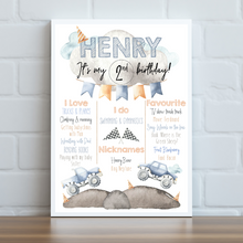 Load image into Gallery viewer, Monster Truck Birthday Board