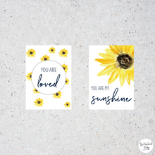 Load image into Gallery viewer, Sunflower Baby Milestone Cards