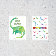 Load image into Gallery viewer, Dinosaur Baby Milestone Cards