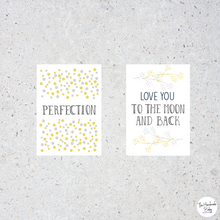 Load image into Gallery viewer, Yellow and Grey Baby Milestone Cards