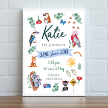 Load image into Gallery viewer, Australian Personalised Print