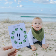 Load image into Gallery viewer, Tropical Baby Milestone Cards