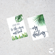 Load image into Gallery viewer, Tropical Baby Milestone Cards