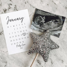 Load image into Gallery viewer, Pregnancy Due Date Announcement Cards