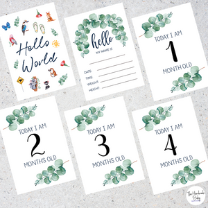 Australian Baby Milestone Cards