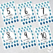 Load image into Gallery viewer, Under the Sea Baby Milestone Cards
