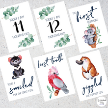 Load image into Gallery viewer, Australian Baby Milestone Cards
