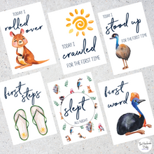 Load image into Gallery viewer, Australian Baby Milestone Cards
