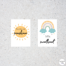 Load image into Gallery viewer, Sweet Rainbow Baby Milestone Cards

