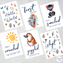 Load image into Gallery viewer, Australian Baby Milestone Cards
