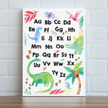 Load image into Gallery viewer, Dinosaur Alphabet Print
