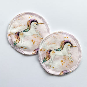 Reusable Breat Pads - Unicorns