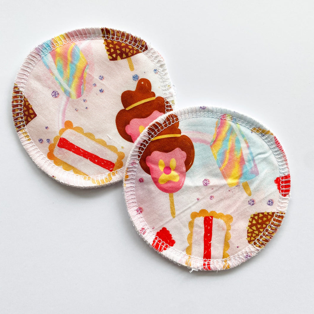 Reusable Breat Pads - Desserts