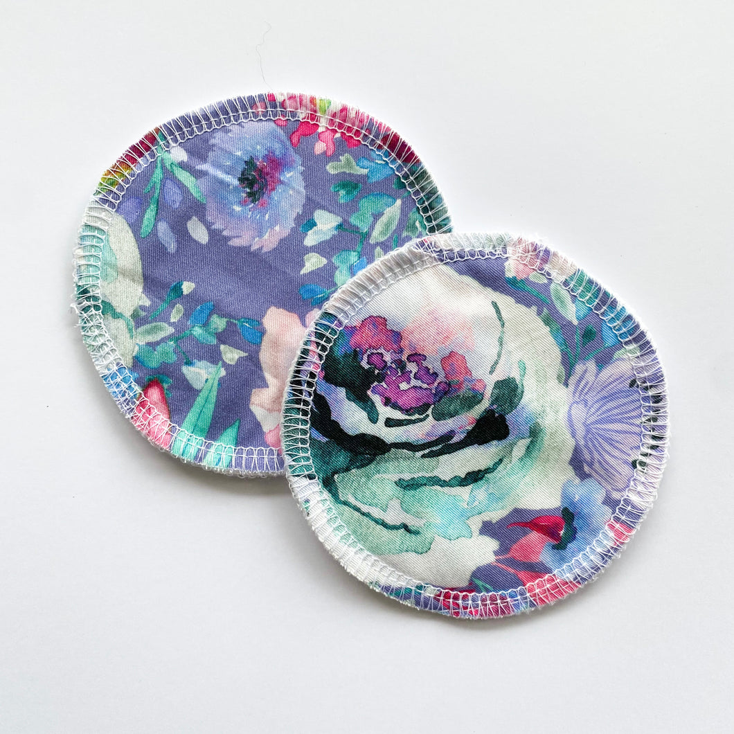 Reusable Breat Pads - Violet