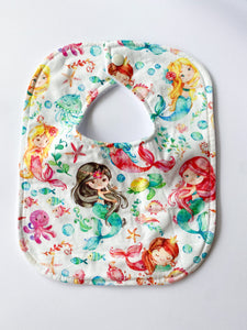 Mermaid Rounded Bib