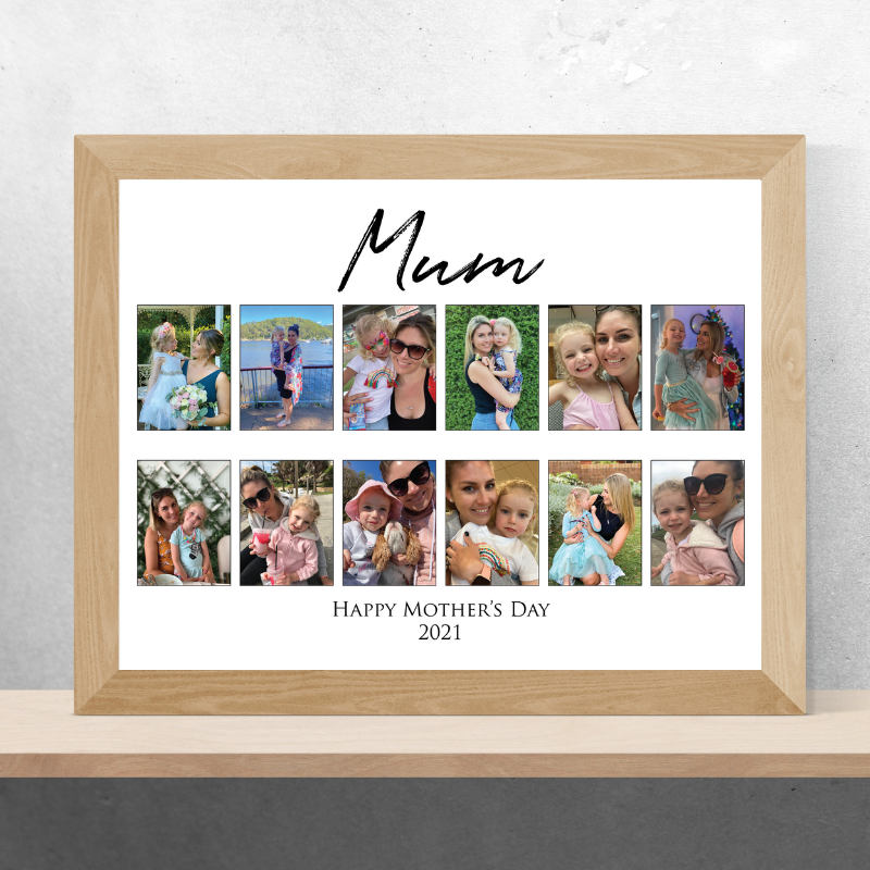 Mother's Day Photo Collage