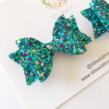 Load image into Gallery viewer, Mermaid Glitter Dolly Pig Tail Set
