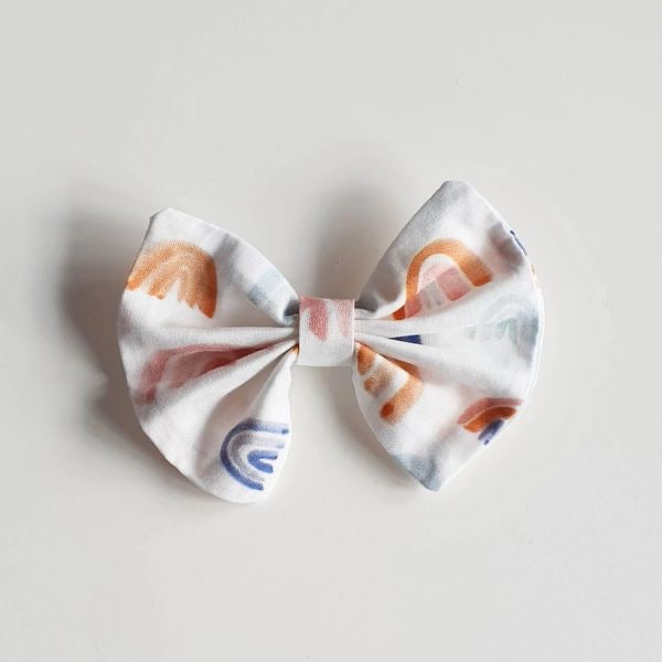 Watercolour Rainbow Hair Clip