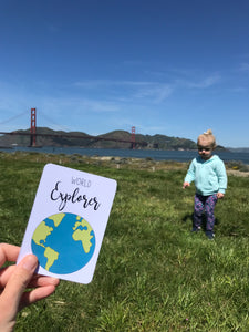 Children's Travel Milestone Cards