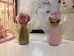 Gold Angel Peg Doll