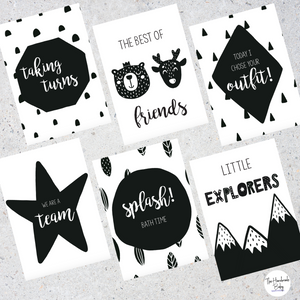 Sibling Milestone Cards