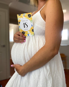 Sunflower Pregnancy Milestone Cards