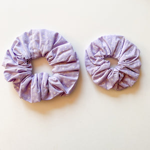 Mummy & Me Matching Scrunchies - Purple