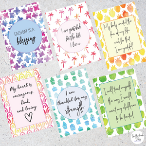 Positive Affirmation Cards for Mums