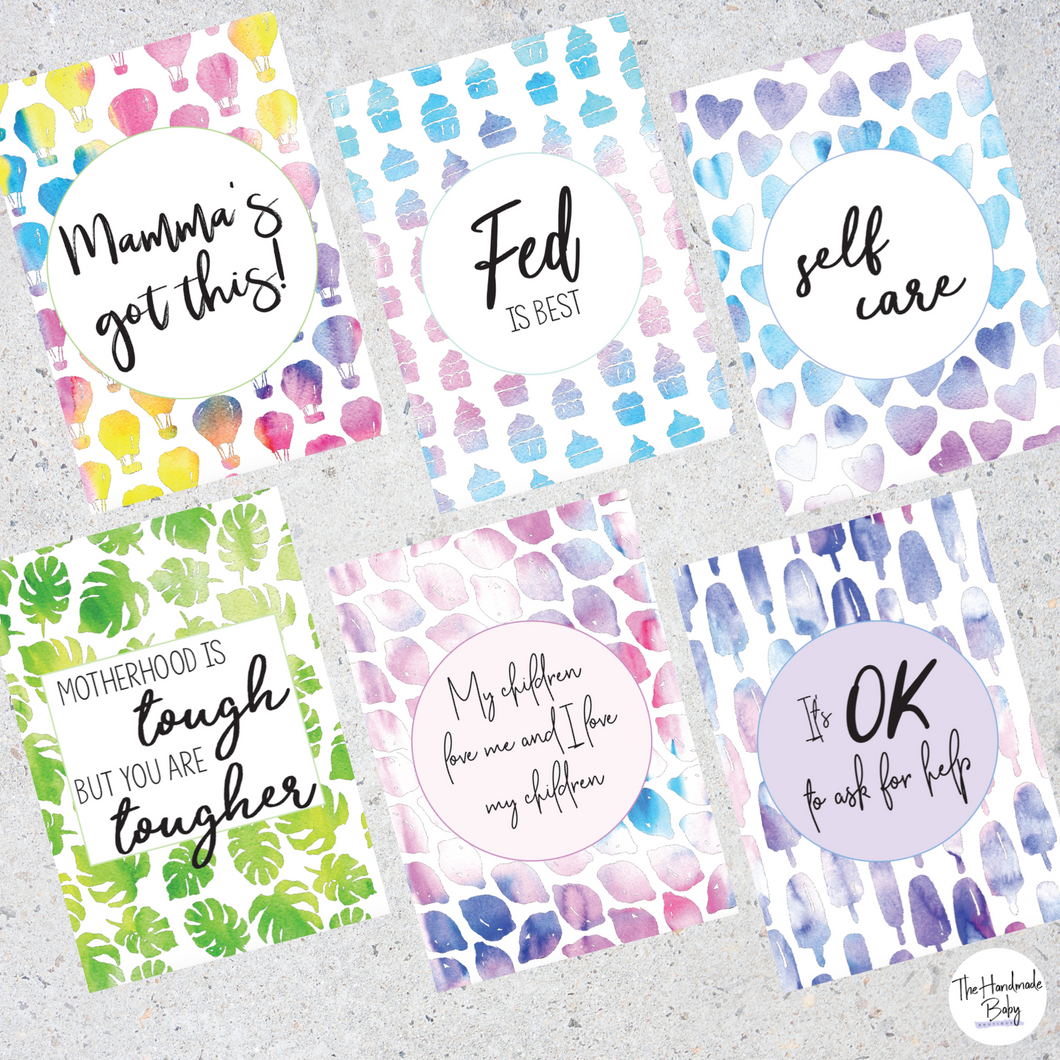 Positive Affirmation Cards for Mums