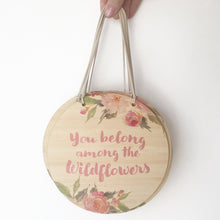 Load image into Gallery viewer, Wildflower Wooden Plaque
