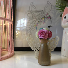 Load image into Gallery viewer, Gold Angel Peg Doll
