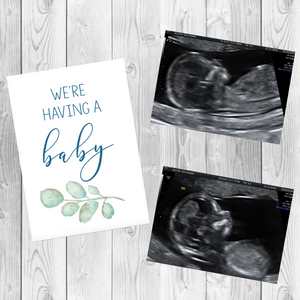 Floral Pregnancy Milestone Cards