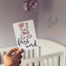 Load image into Gallery viewer, Floral Woodland Baby Milestone Cards

