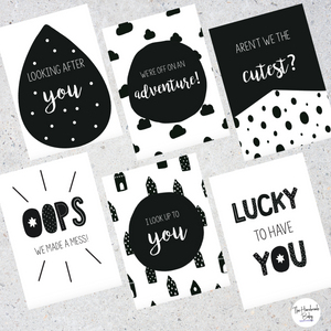 Sibling Milestone Cards